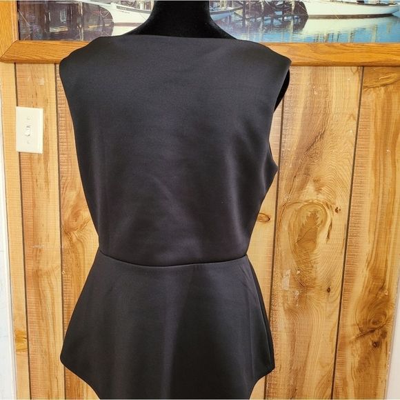 𝅺Bisou Bisou Black Peplum Blouse - Picture 5 of 7